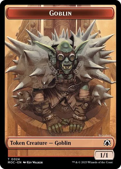 Goblin // Eldrazi Double-sided Token