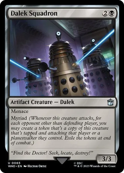 Dalek Squadron - Foil