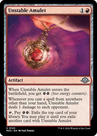 Unstable Amulet - Foil