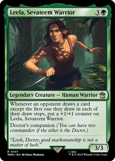 Leela, Sevateem Warrior - Foil