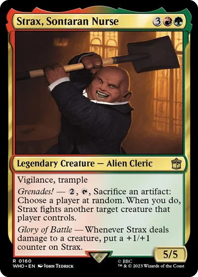 Strax, Sontaran Nurse - Foil