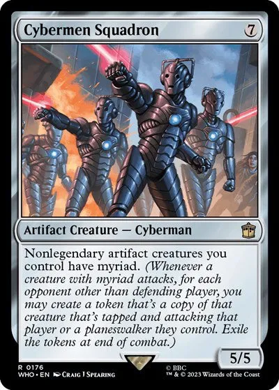 Cybermen Squadron - Foil