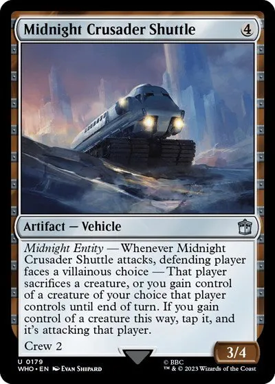 Midnight Crusader Shuttle - Foil