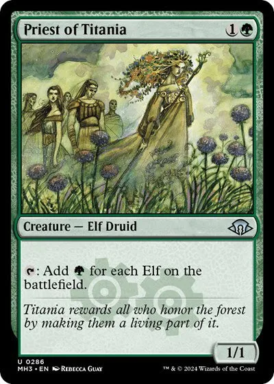 Priest of Titania - Foil
