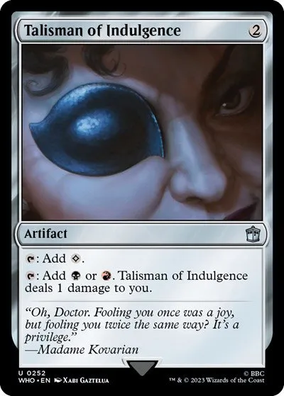 Talisman of Indulgence - Foil