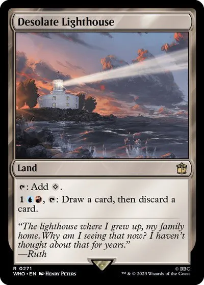 Desolate Lighthouse - Foil