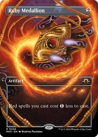 Ruby Medallion - Foil