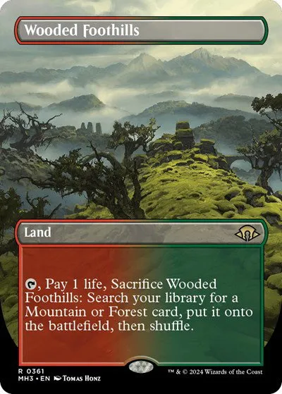 Wooded Foothills - Foil
