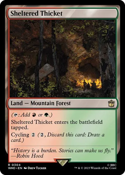 Sheltered Thicket - Foil