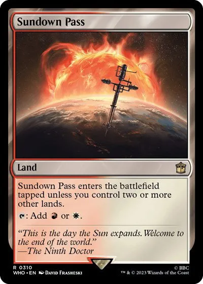 Sundown Pass - Foil