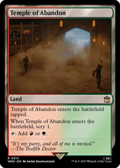 Temple of Abandon - Foil