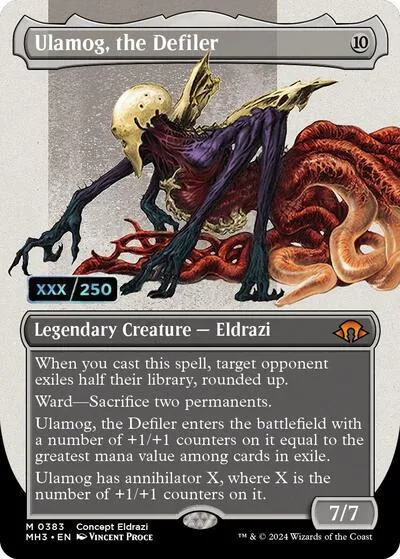 Ulamog, the Defiler - Serial Numbered