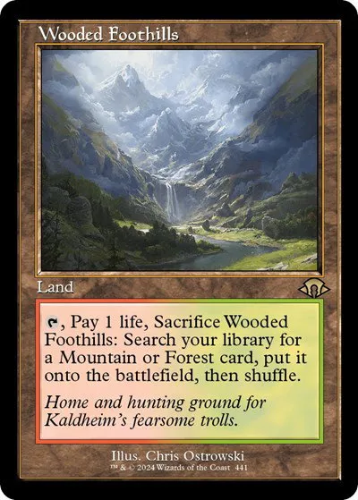 Wooded Foothills - Foil