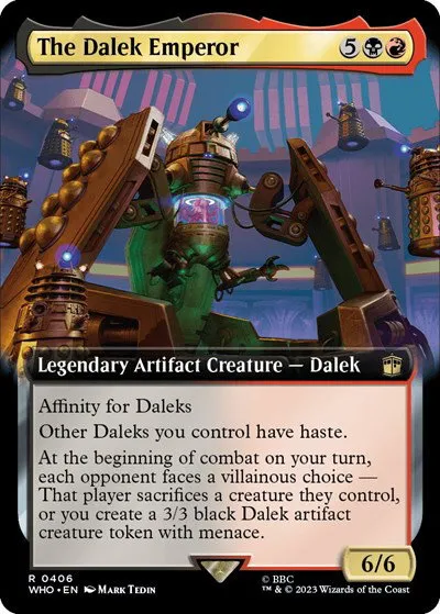 The Dalek Emperor - Foil