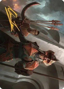 Siege Veteran Art Card - Gold Stamped Signature