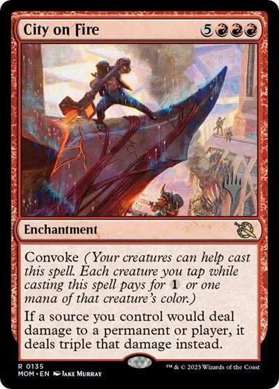 City on Fire - Foil