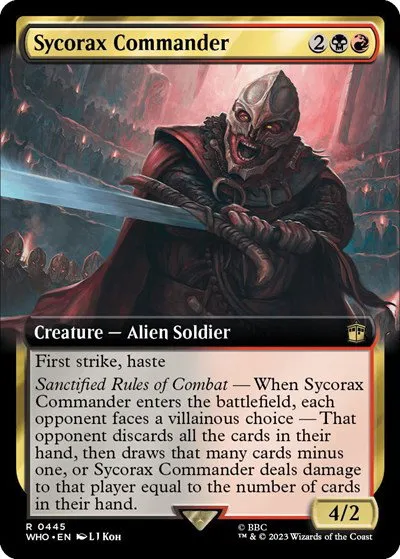 Sycorax Commander - Foil
