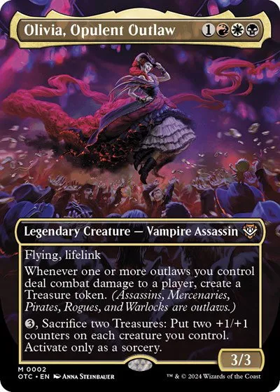 Olivia, Opulent Outlaw - Foil