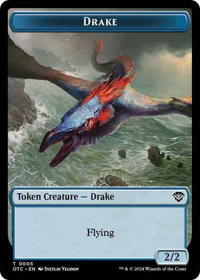 Drake // Soldier (0026) Double-Sided Token