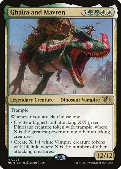 Ghalta and Mavren - Foil