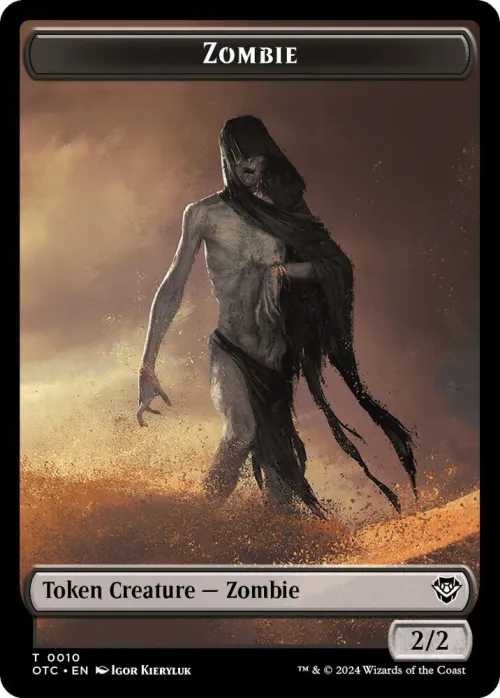 Zombie // Ox Double-Sided Token