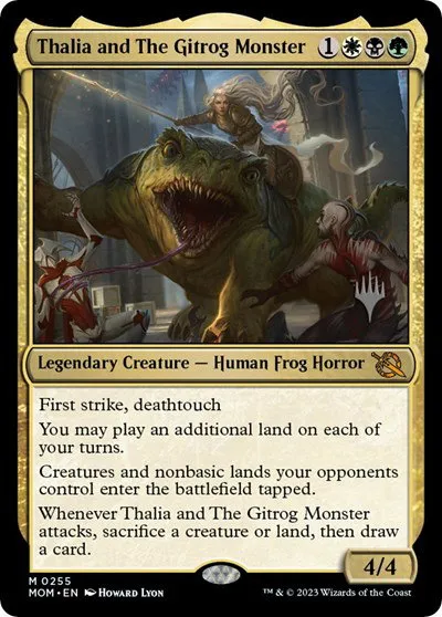 Thalia and The Gitrog Monster - Foil