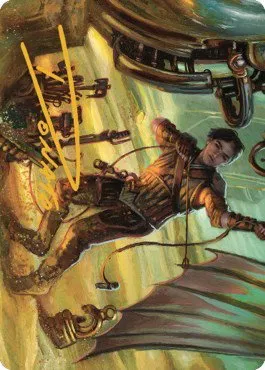 Mishra, Excavation Prodigy Art Card - Gold Stamped Signature