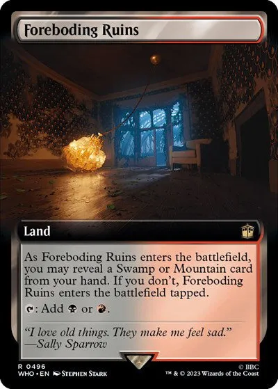 Foreboding Ruins - Foil