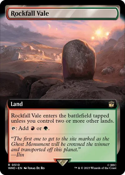 Rockfall Vale - Foil