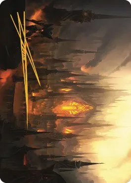 Mishra's Foundry Art Card - Gold Stamped Signature
