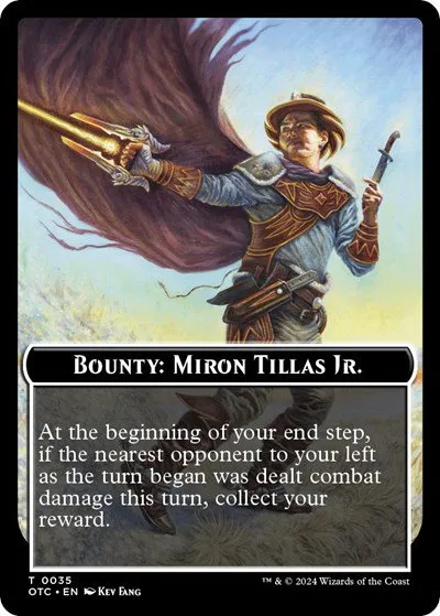 Bounty: Miron Tillas Jr. // Bounty Rules Double-Sided Token - Normal Bounty Miron Tillas Jr 