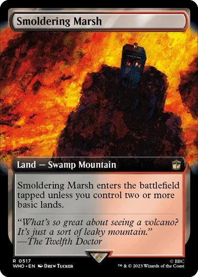 Smoldering Marsh - Foil