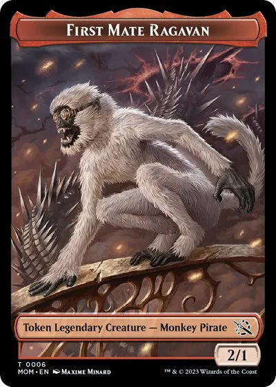 First Mate Ragavan Token - Normal First Mate Ragavan Toke