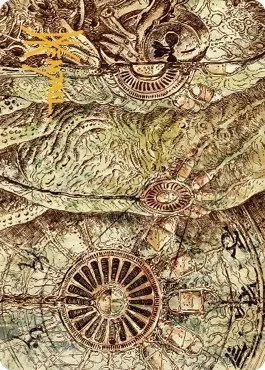 Phyrexian Processor Art Card - Gold Stamped Signature