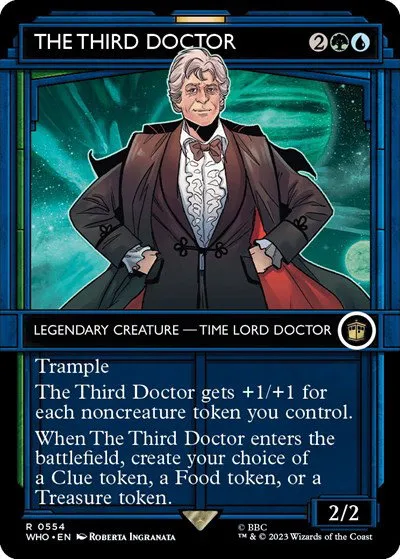 The Third Doctor - Showcase Foil