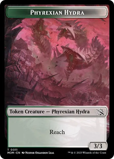 Phyrexian Hydra Token - Normal Phyrexian Hydra Token
