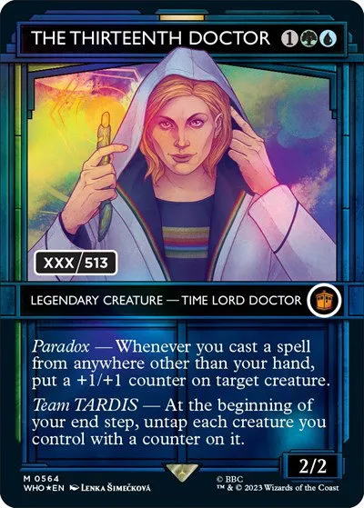 The Thirteenth Doctor - Serial Numbered