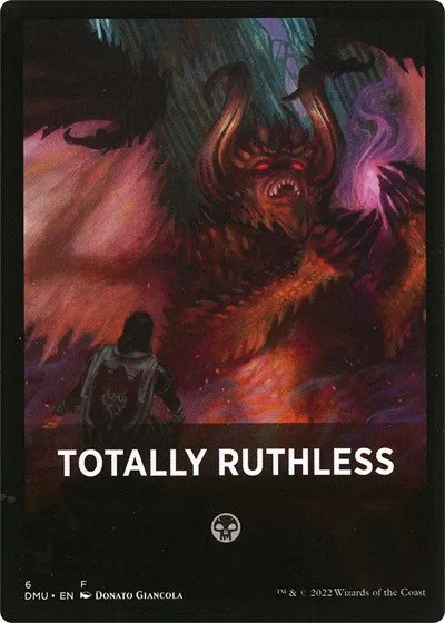 Totally Ruthless Theme Card - Normal Totally Ruthless Theme 