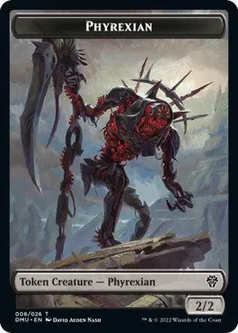 Phyrexian // Knight Double-Sided Token