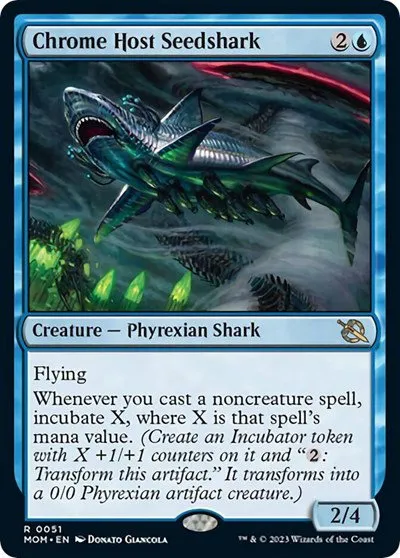 Chrome Host Seedshark - Foil