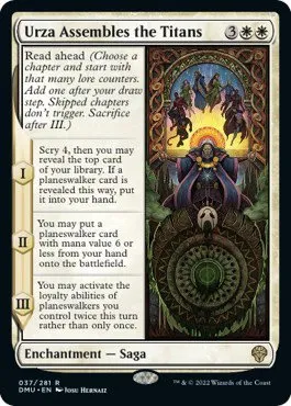 Urza Assembles the Titans