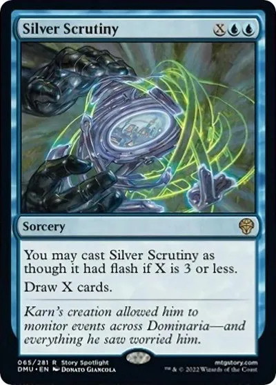Silver Scrutiny - Foil