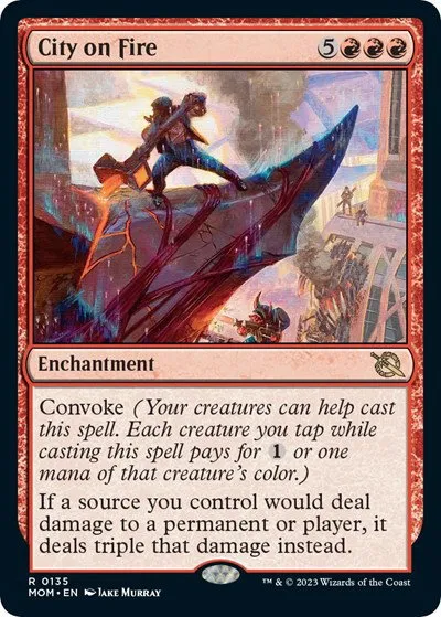 City on Fire - Foil