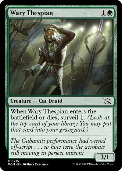 Wary Thespian - Foil