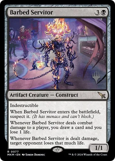 Barbed Servitor - Foil