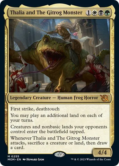 Thalia and The Gitrog Monster - Foil