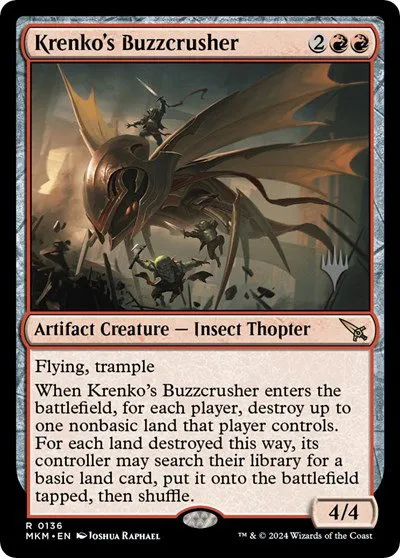 Krenko's Buzzcrusher - Foil