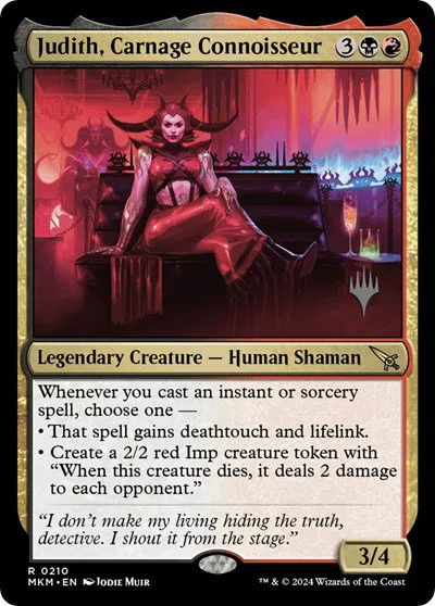 Judith, Carnage Connoisseur - Foil