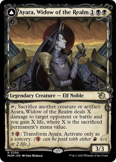 Ayara, Widow of the Realm - Foil