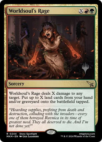 Worldsoul's Rage - Foil